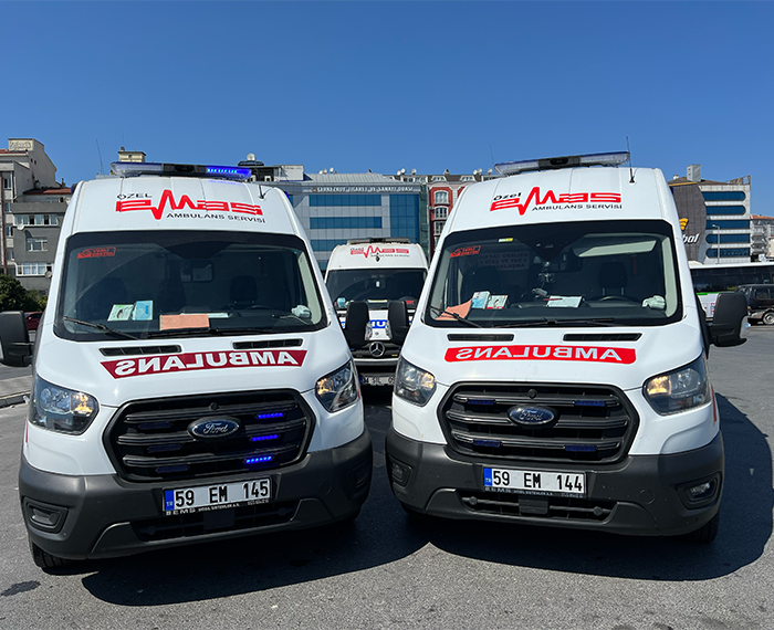 Tekirdağ Özel Ambulans Marmaraereğlisi Özel Ambulans